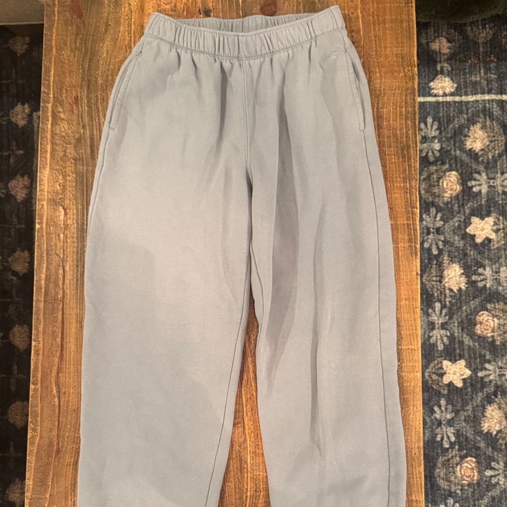 Hollister Light Blue Track Pants XS LONG